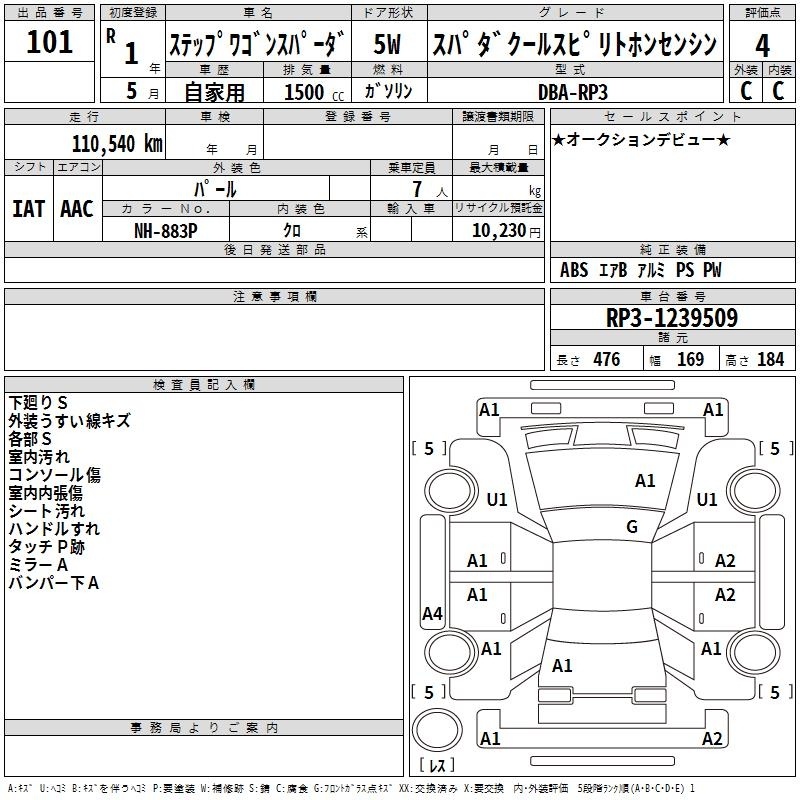 HONDA STEPWGN
