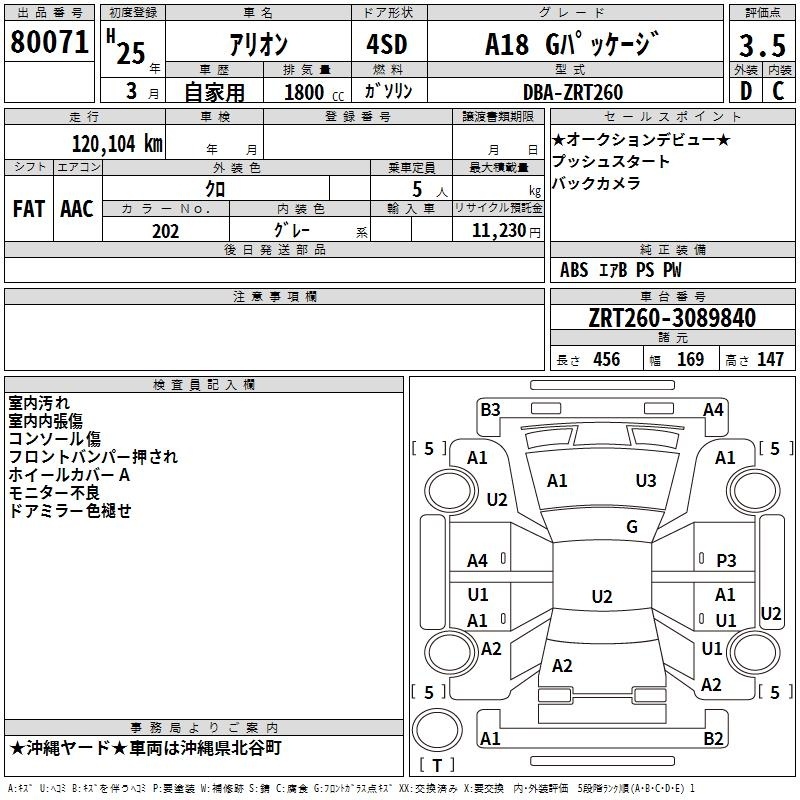 TOYOTA ALLION