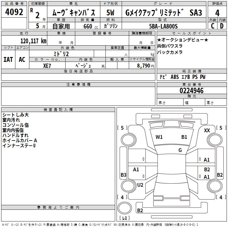 DAIHATSU MOVE CANBUS
