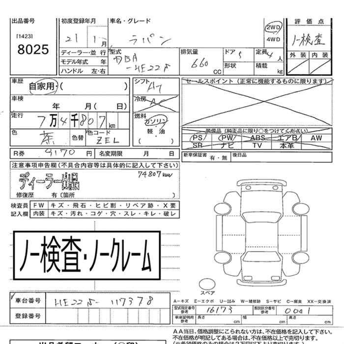 SUZUKI ALTO LAPIN