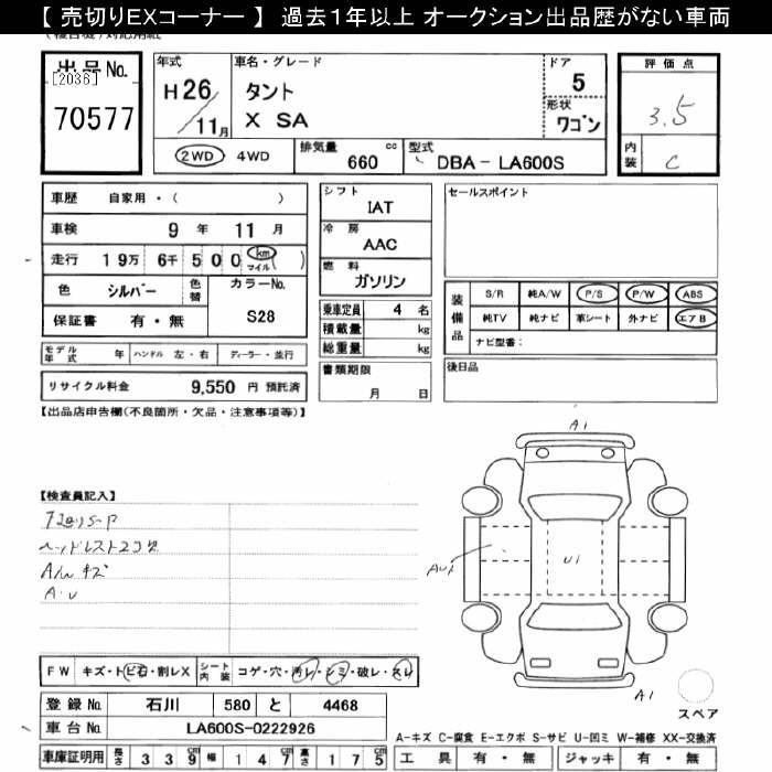 DAIHATSU TANTO