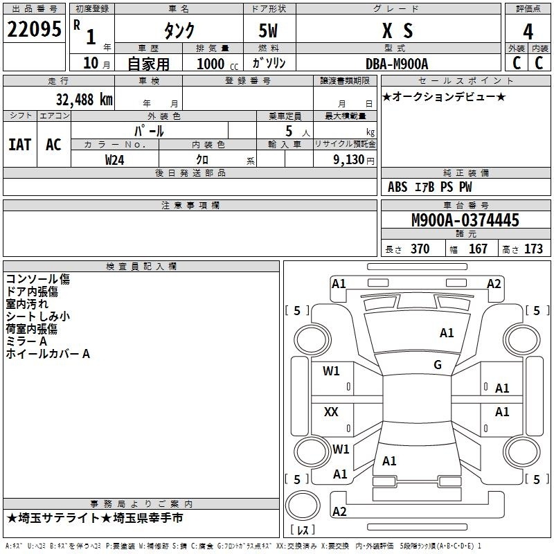 TOYOTA TANK
