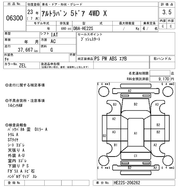 SUZUKI ALTO LAPIN
