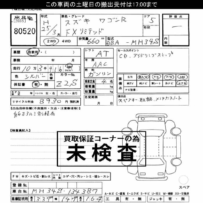 SUZUKI WAGON R