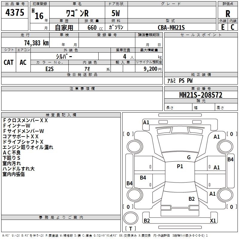 SUZUKI WAGON R