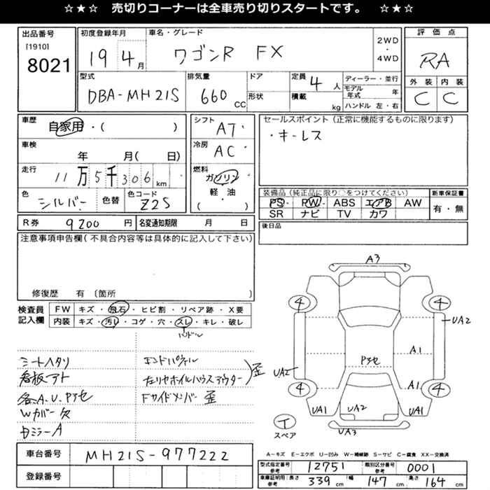 SUZUKI WAGON R