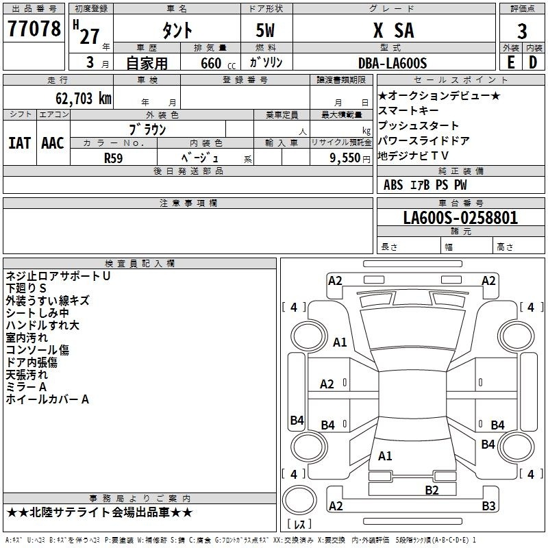 DAIHATSU TANTO