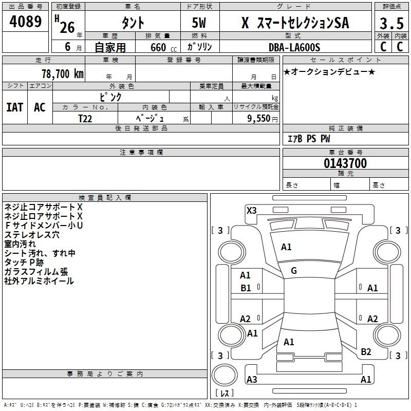DAIHATSU TANTO