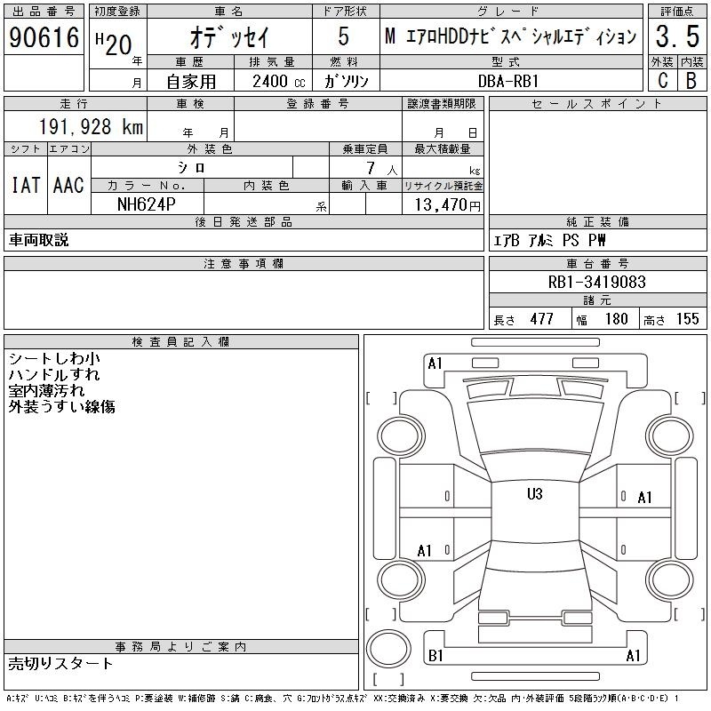 HONDA ODYSSEY