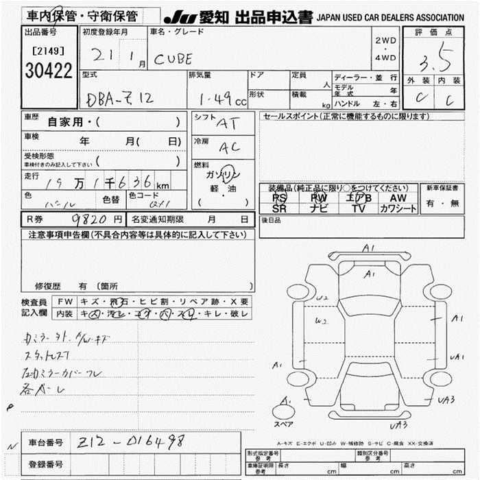 NISSAN CUBE