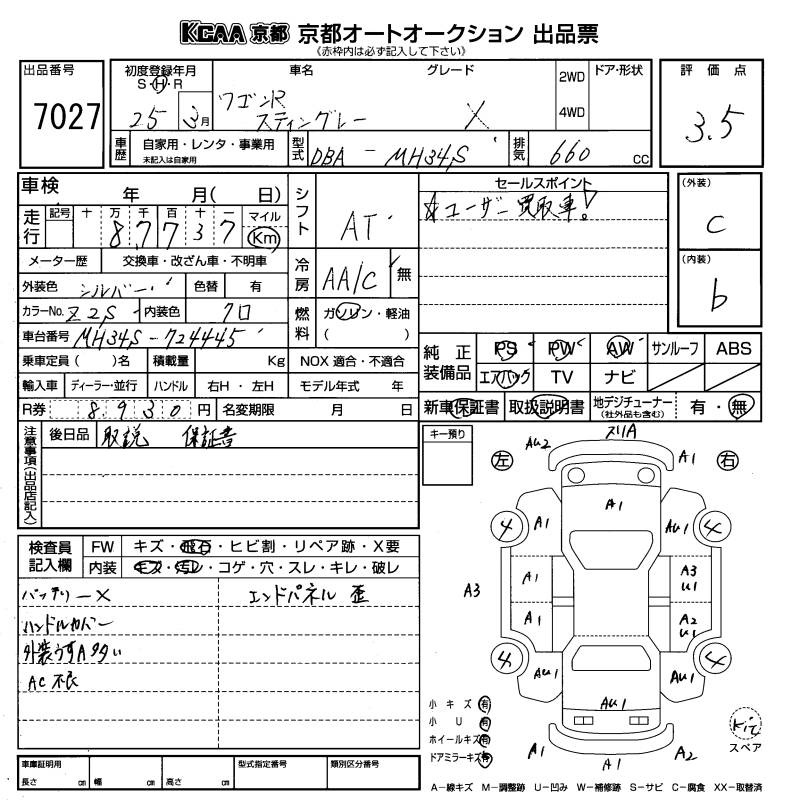 SUZUKI WAGON R