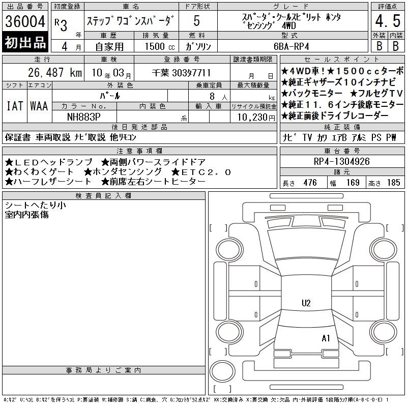 HONDA STEPWGN