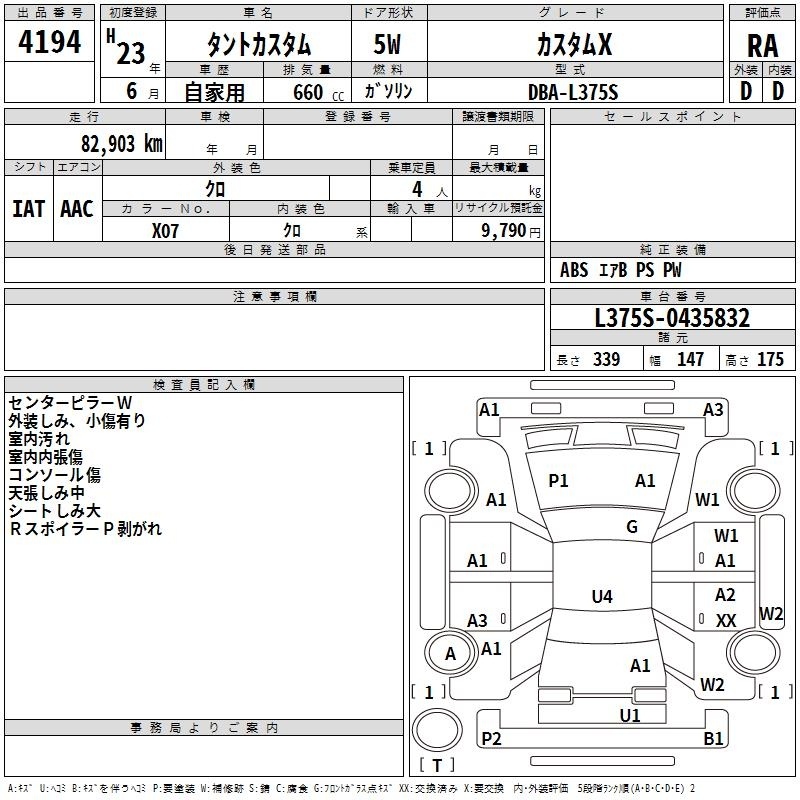 DAIHATSU TANTO