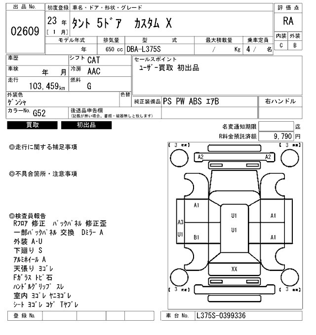 DAIHATSU TANTO