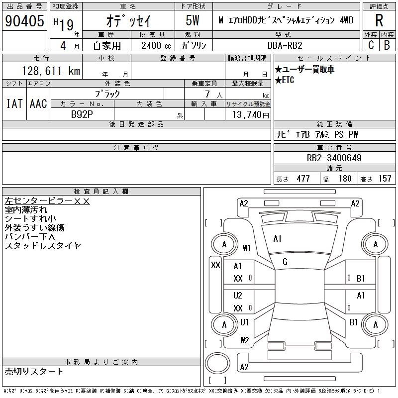 HONDA ODYSSEY