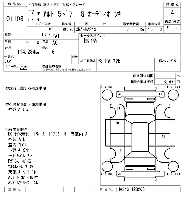 SUZUKI ALTO