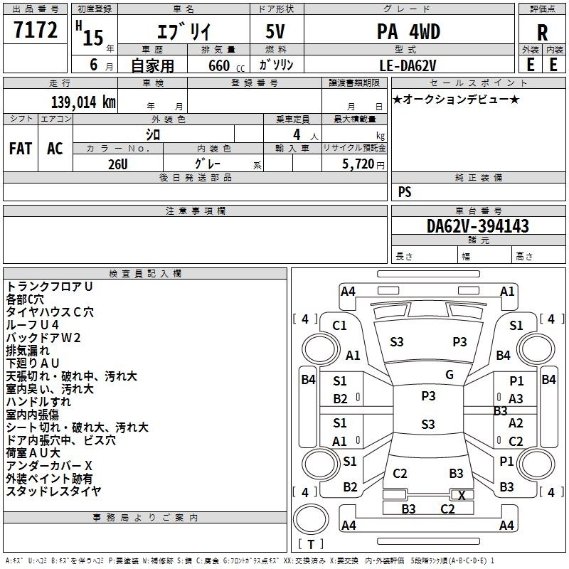 SUZUKI EVERY