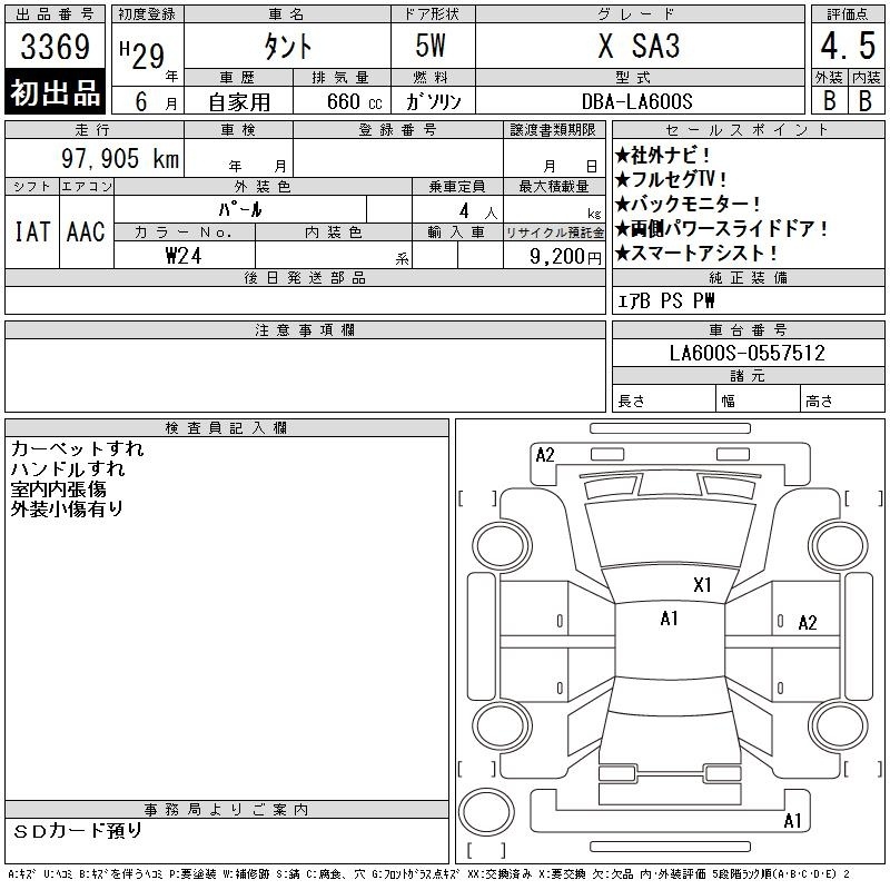 DAIHATSU TANTO