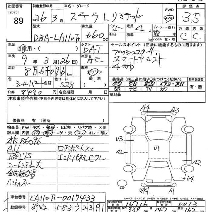 SUBARU STELLA