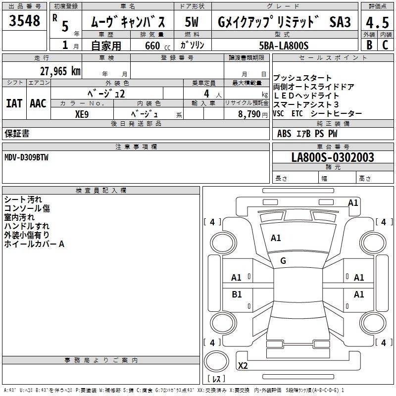 DAIHATSU MOVE CANBUS