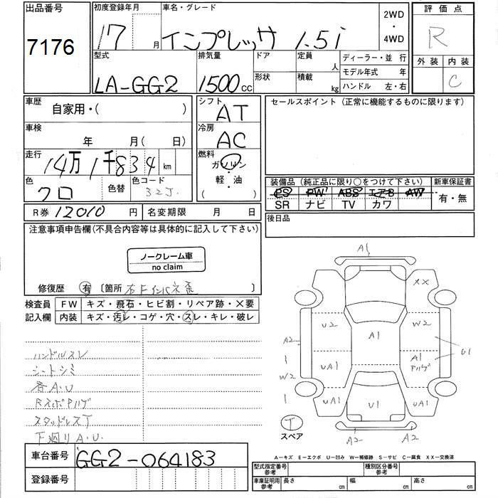 SUBARU IMPREZA