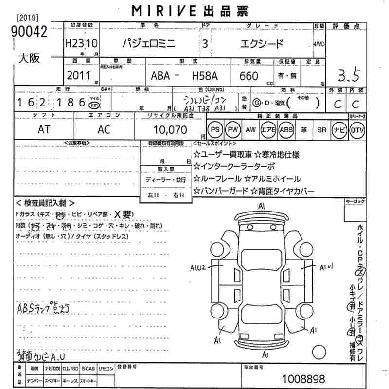 MITSUBISHI PAJERO MINI