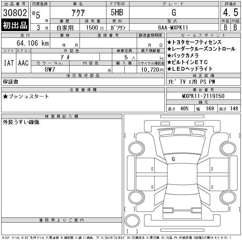TOYOTA AQUA