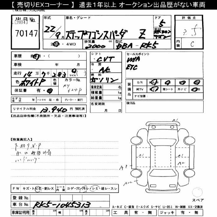 HONDA STEPWGN