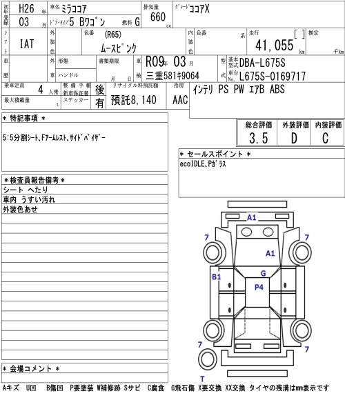 DAIHATSU MIRA COCOA