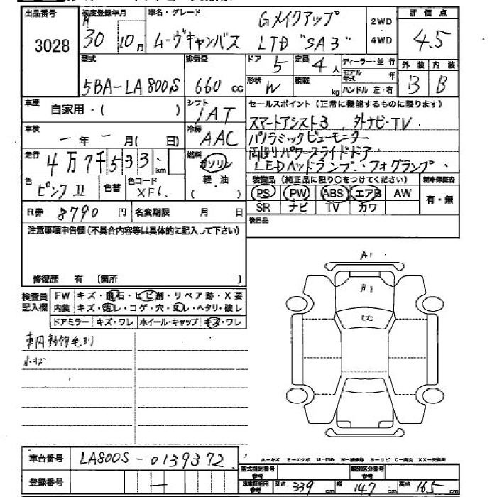 DAIHATSU MOVE CANBUS