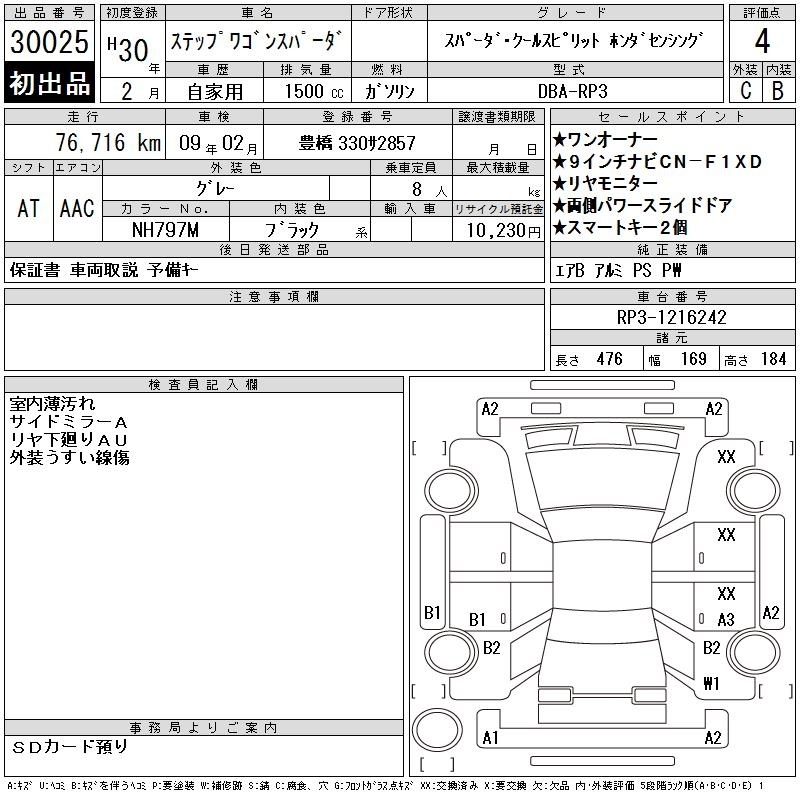 HONDA STEPWGN