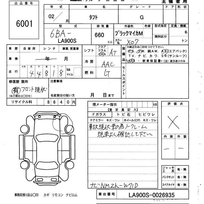 DAIHATSU TAFT