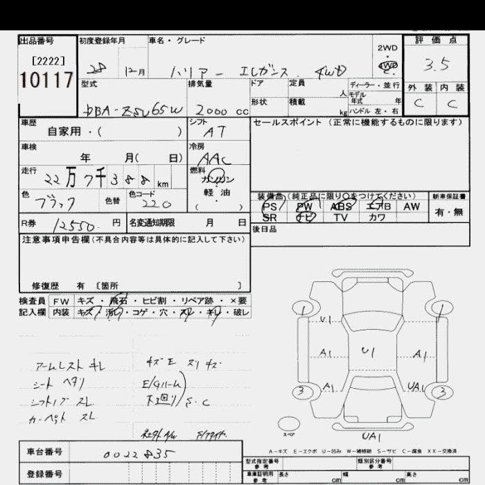 TOYOTA HARRIER