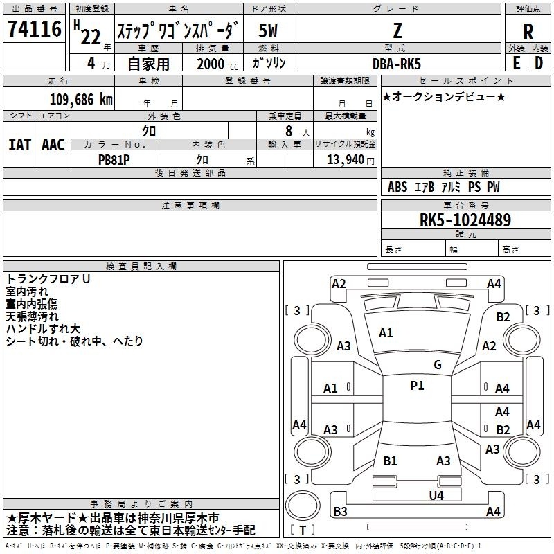 HONDA STEPWGN