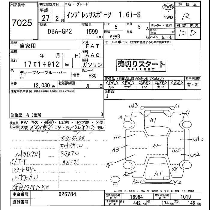 SUBARU IMPREZA