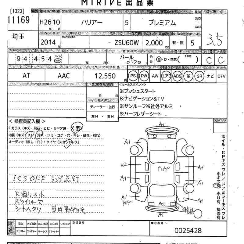 TOYOTA HARRIER
