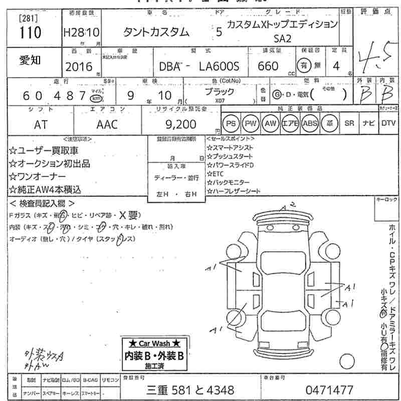 DAIHATSU TANTO