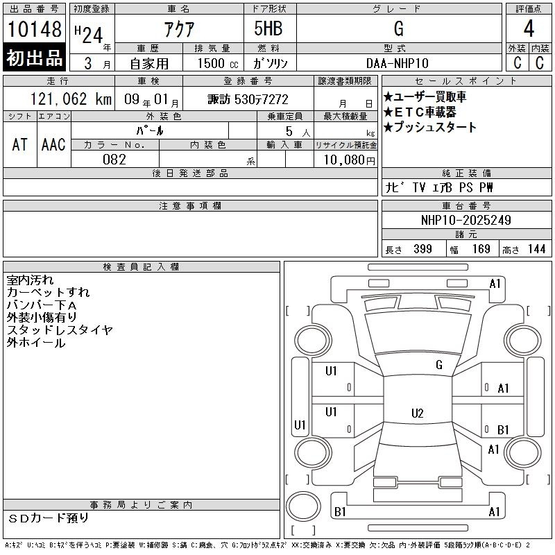 TOYOTA AQUA