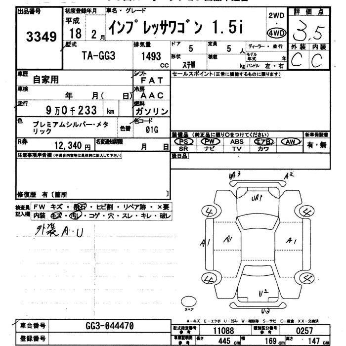 SUBARU IMPREZA
