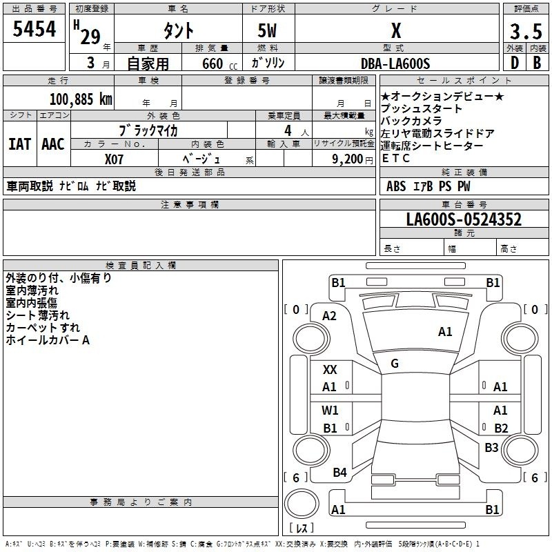 DAIHATSU TANTO