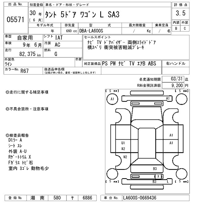 DAIHATSU TANTO