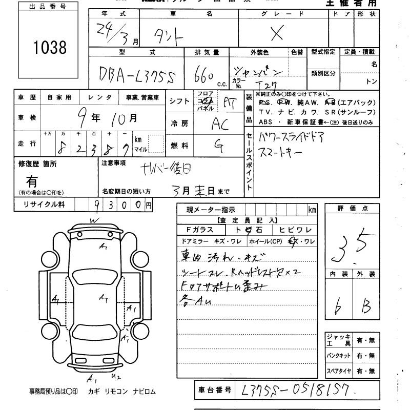 DAIHATSU TANTO