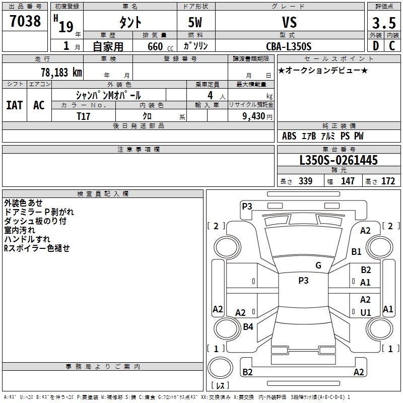 DAIHATSU TANTO