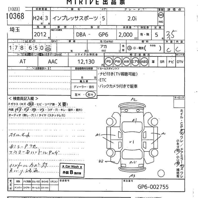 SUBARU IMPREZA