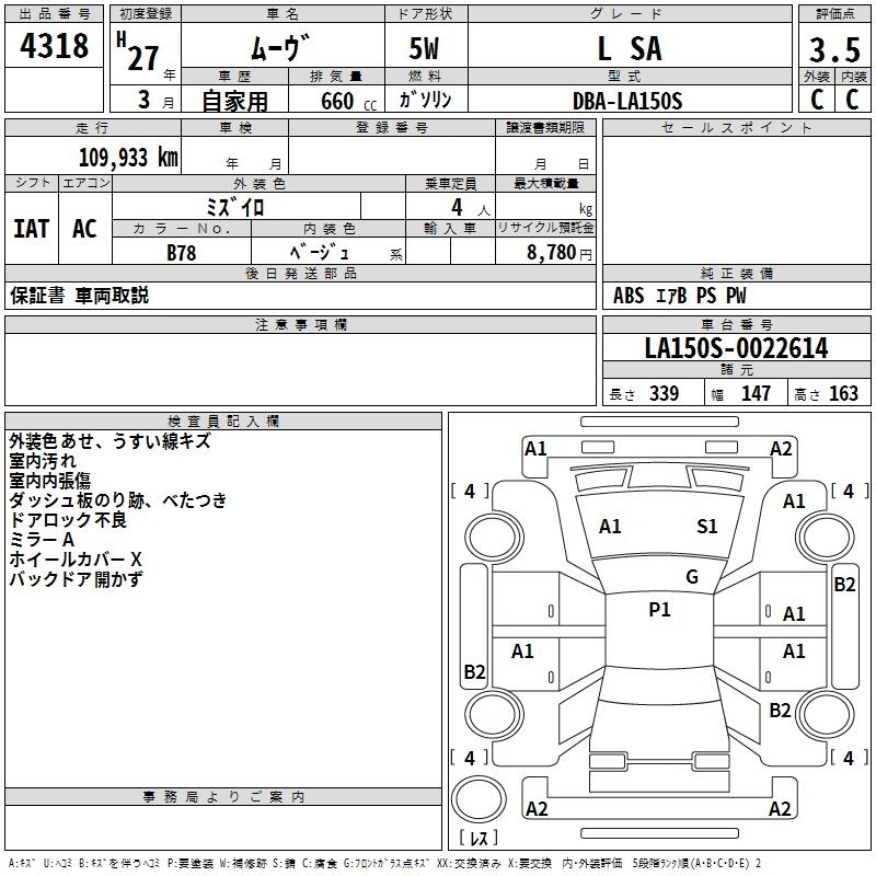 DAIHATSU MOVE