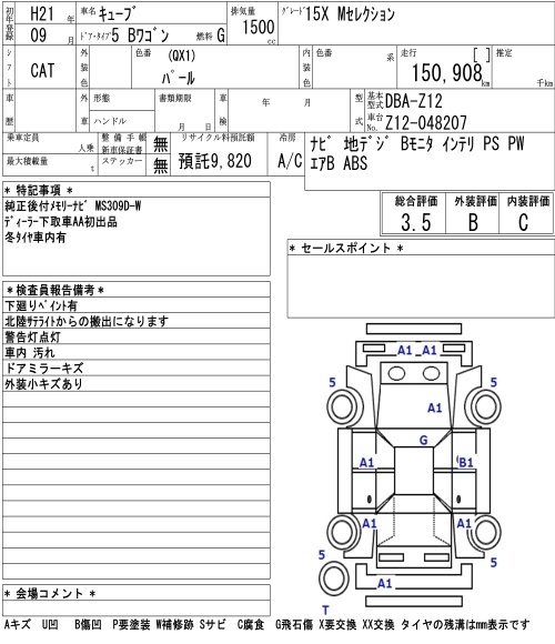 NISSAN CUBE