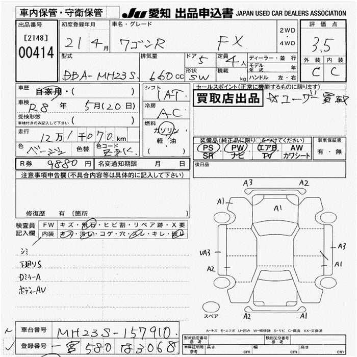 SUZUKI WAGON R
