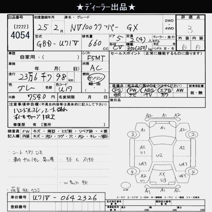NISSAN NV100 CLIPPER