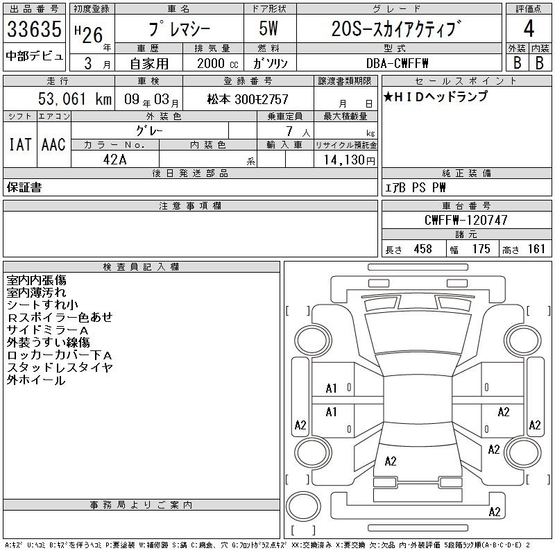 MAZDA PREMACY