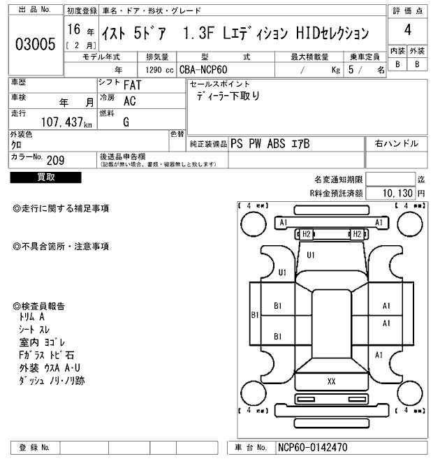 TOYOTA IST
